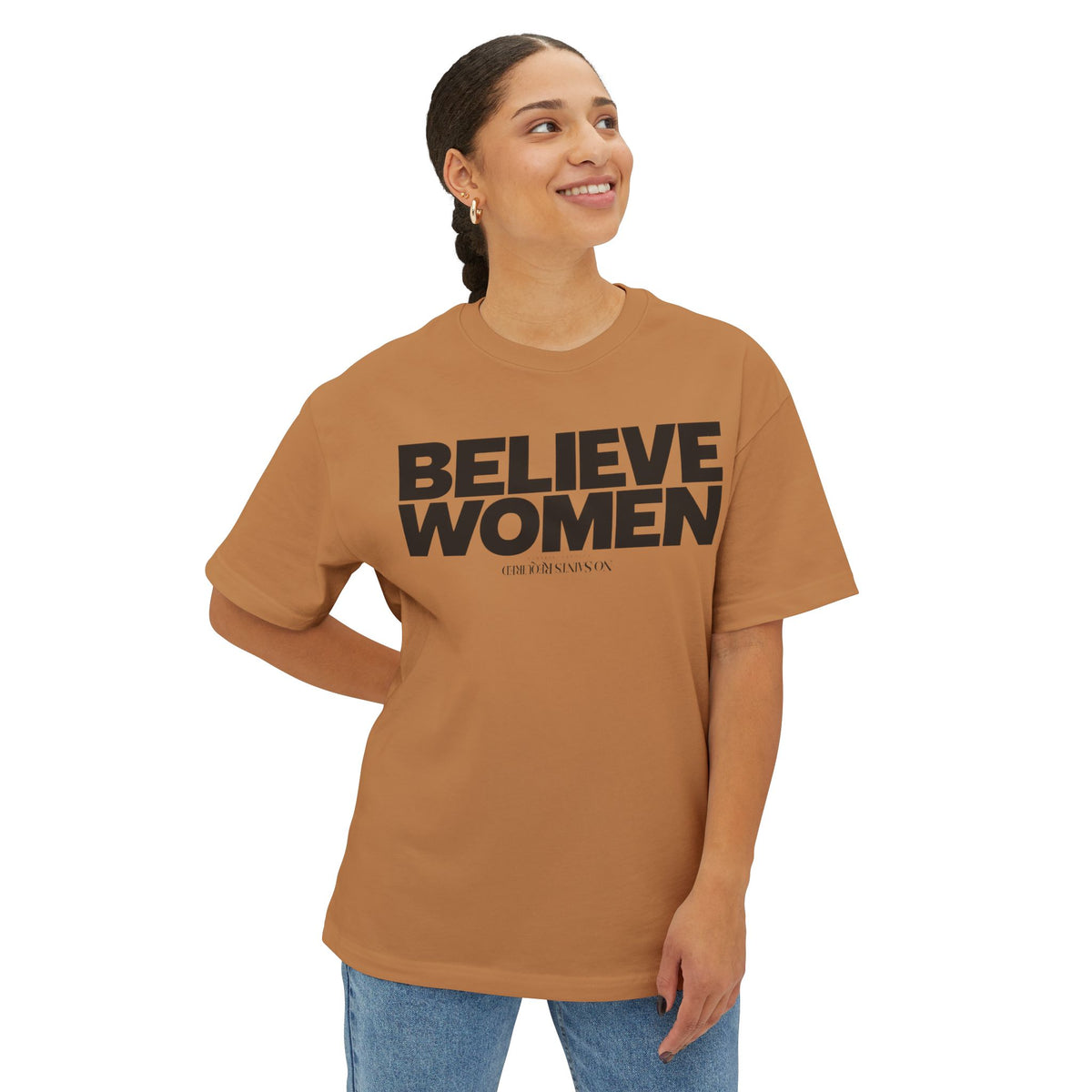 Unisex Oversized Boxy Tee